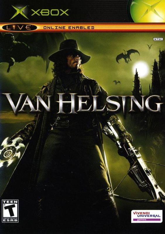 Van Helsing box art for Xbox